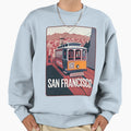 San Francisco Cable Car Travel Sweatshirt - Unique Graphic for Adults - T-Shirt, Sweatshirt, Hoodie