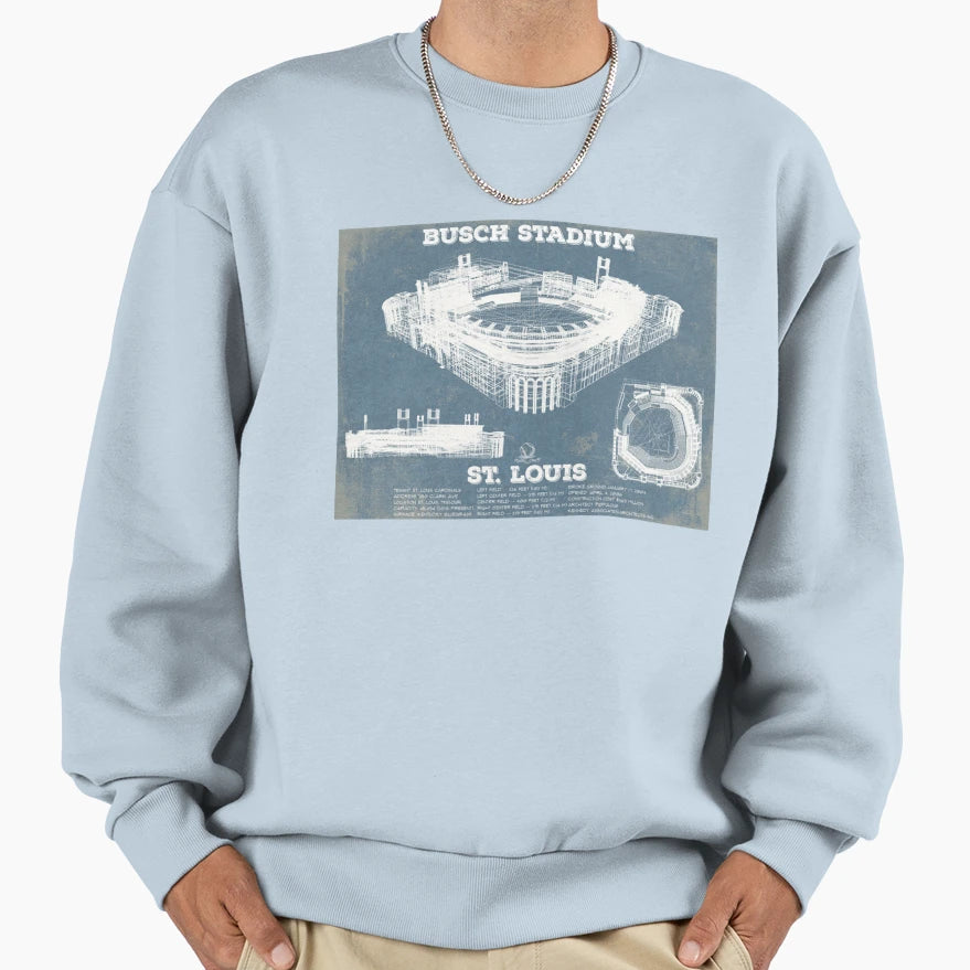 Busch Stadium St Louis Sweatshirt - Unique Graphic Unisex - T-Shirt, Sweatshirt, Hoodie