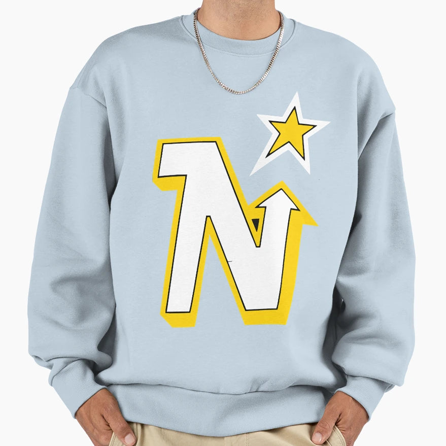 Best Seller Minnesota North Stars Sweatshirt - Custom Art Print Unisex - T-Shirt, Sweatshirt, Hoodie