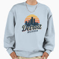 I Love Detroit Sweatshirt - Unique Graphic for Adults - T-Shirt, Sweatshirt, Hoodie