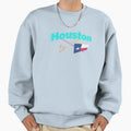 Houston Texas Abstract Sweatshirt - Streetwear Style for Adults - T-Shirt, Sweatshirt, Hoodie