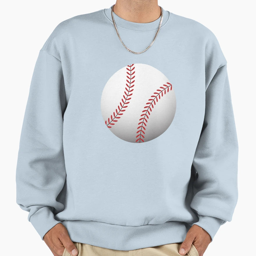 Baseball Ball Sweatshirt - Novelty Apparel for Adults - T-Shirt, Sweatshirt, Hoodie