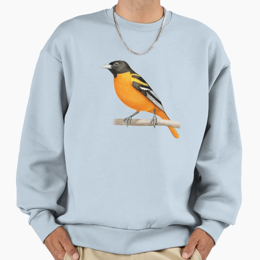 Baltimore Oriole Sweatshirt - Streetwear Style Men Women - T-Shirt, Sweatshirt, Hoodie