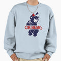 Ob Bear Home Sweatshirt - Minimalist Print Men Women - T-Shirt, Sweatshirt, Hoodie