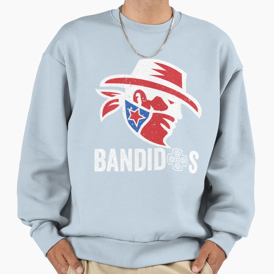 Bandidos Mask Sweatshirt - Streetwear Style Unisex - T-Shirt, Sweatshirt, Hoodie