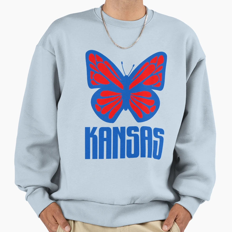 University Kansas Sweatshirt - Streetwear Style Men Women - T-Shirt, Sweatshirt, Hoodie