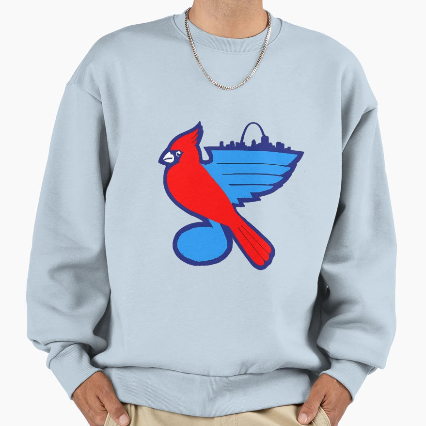 Cardinalsblues Logo Sweatshirt - Novelty Apparel Men Women - T-Shirt, Sweatshirt, Hoodie