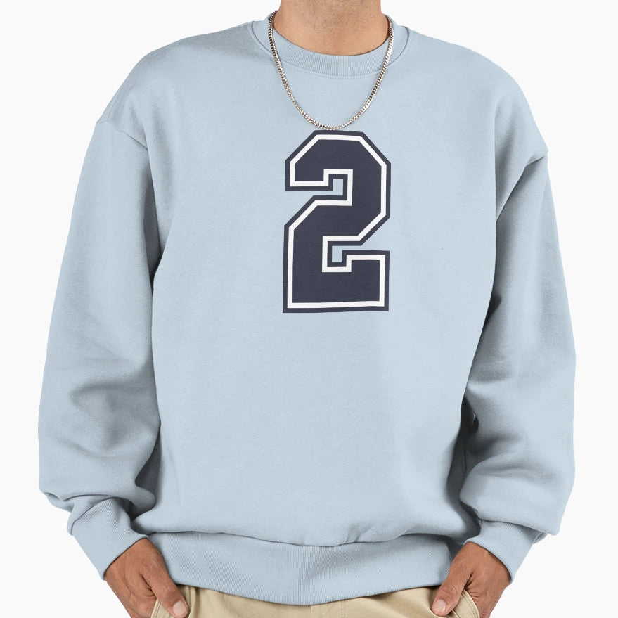 2 Sports Number Two Sweatshirt - Streetwear Style Unisex - T-Shirt, Sweatshirt, Hoodie