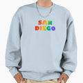 San Diego Rainbow Pride Sweatshirt - Unique Graphic Men Women - T-Shirt, Sweatshirt, Hoodie