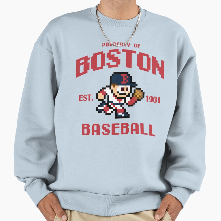 Property Boston Red Sox Baseball Sweatshirt - Fun Novelty Design Unisex - T-Shirt, Sweatshirt, Hoodie