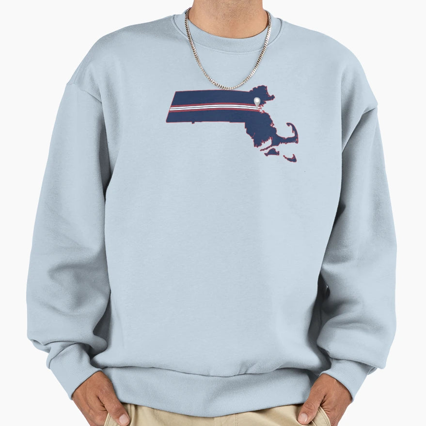 Boston Baseball Sweatshirt - Minimalist Print Unisex - T-Shirt, Sweatshirt, Hoodie
