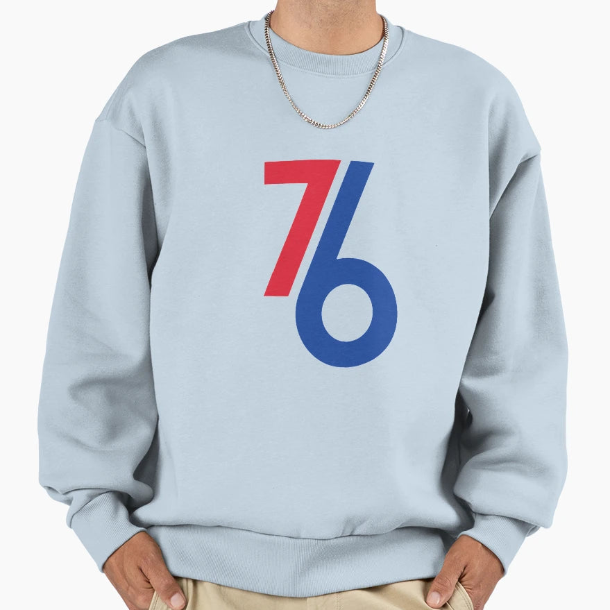 76 Logo Sweatshirt - Minimalist Print Unisex - T-Shirt, Sweatshirt, Hoodie