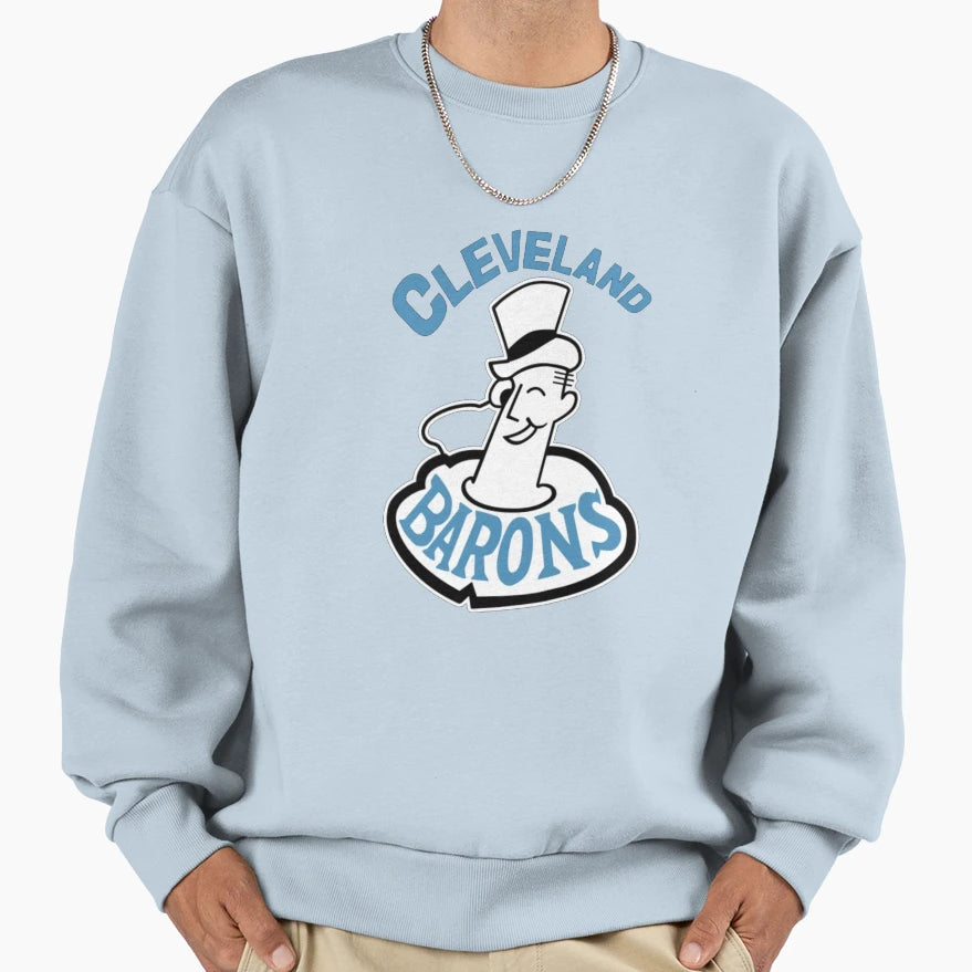 Cleveland Barons Logo Sweatshirt - Graphic Print Men Women - T-Shirt, Sweatshirt, Hoodie