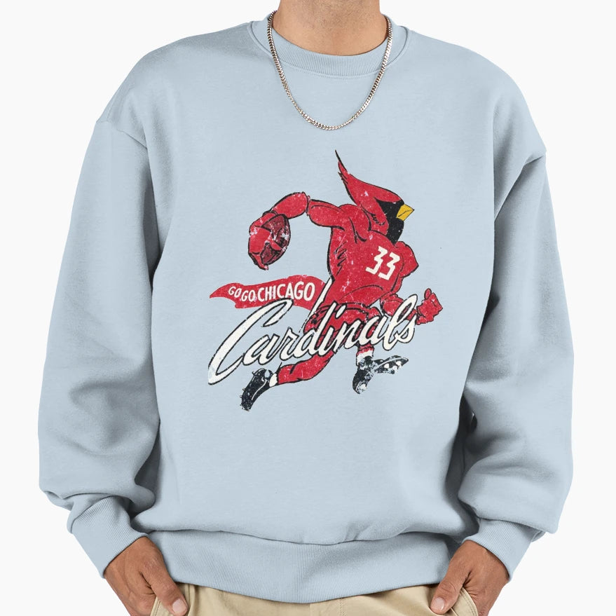Chicago Cardinals Sweatshirt - Custom Art Print Men Women - T-Shirt, Sweatshirt, Hoodie