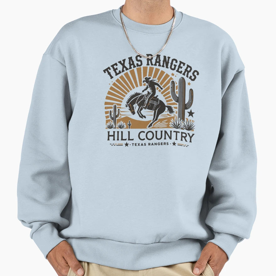 Texas Rangers Sweatshirt - Streetwear Style Unisex - T-Shirt, Sweatshirt, Hoodie