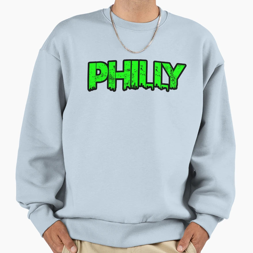 Philadelphia Pennsylvania Sweatshirt - Fun Novelty Design Unisex - T-Shirt, Sweatshirt, Hoodie