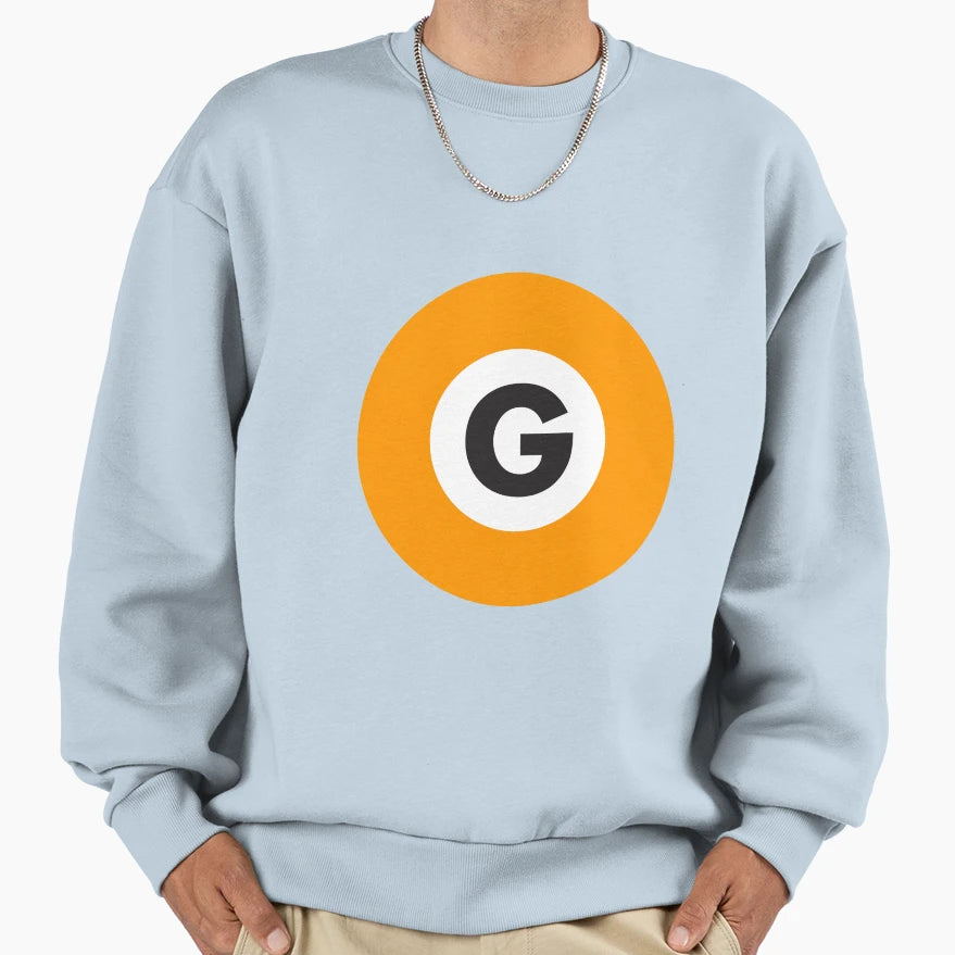 Tokyo Metro Ginza Line Logo Sweatshirt - Novelty Apparel for Adults - T-Shirt, Sweatshirt, Hoodie