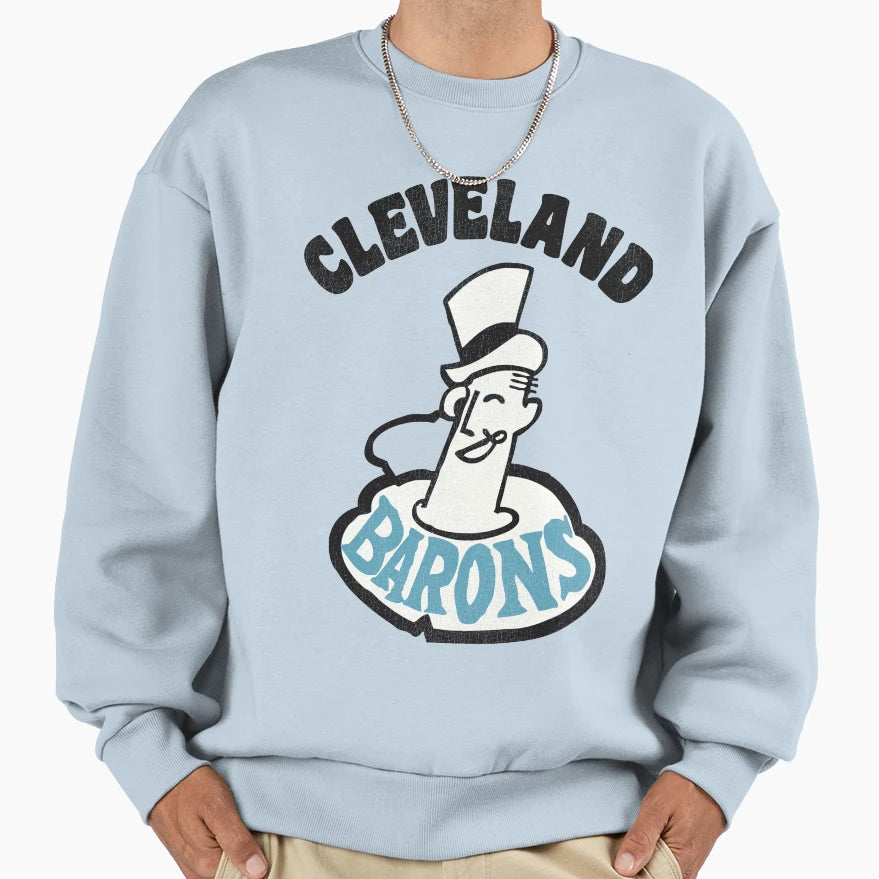 Defunct Cleveland Barons Hockey Sweatshirt - Streetwear Style Men Women - T-Shirt, Sweatshirt, Hoodie