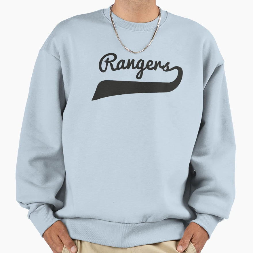 Rangers Swirl T-Shirt - Graphic Print for Adults - T-Shirt, Sweatshirt, Hoodie