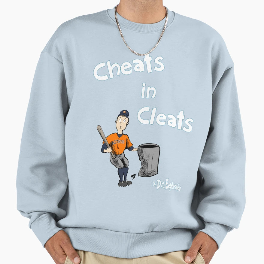 Cheats Cleats 11 X 14 Format Sweatshirt - Fun Novelty Design Men Women - T-Shirt, Sweatshirt, Hoodie