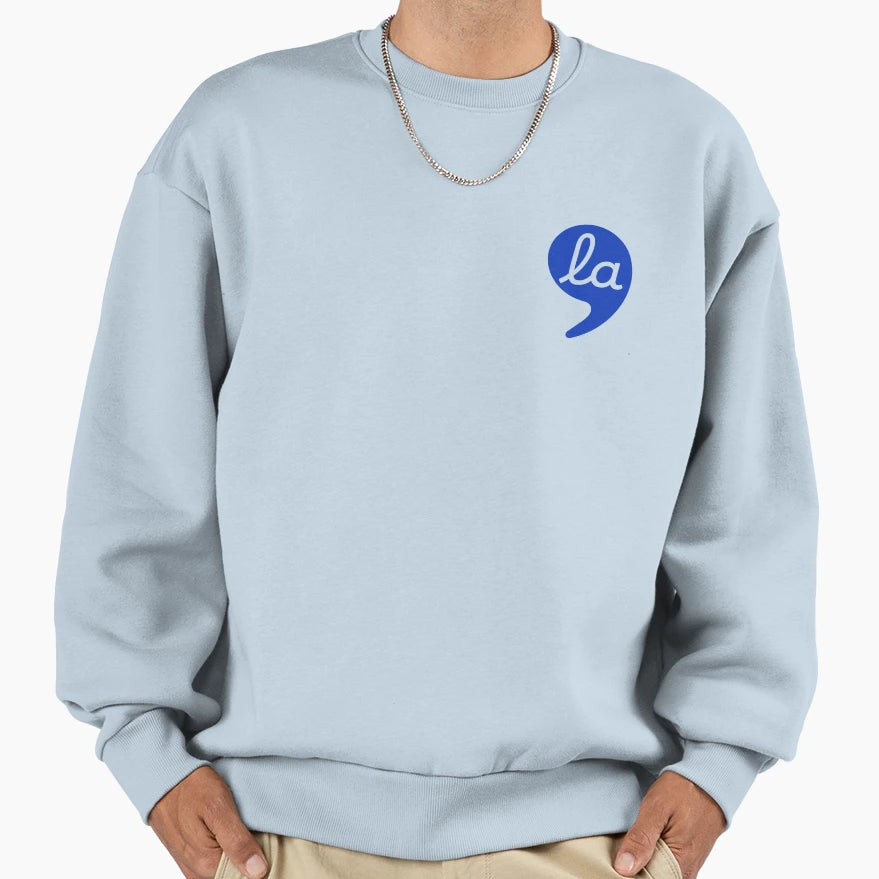 Kamala Harris Comma La Sweatshirt - Aesthetic Graphic Men Women - T-Shirt, Sweatshirt, Hoodie
