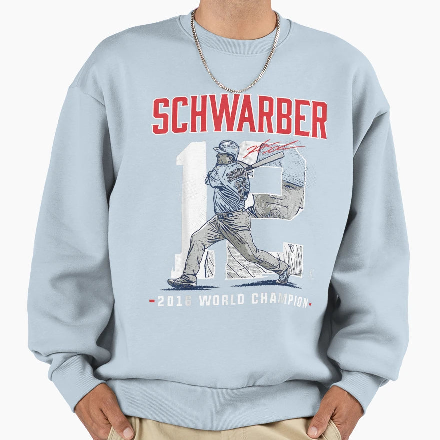 Schwarber Player Sweatshirt - Aesthetic Graphic Unisex - T-Shirt, Sweatshirt, Hoodie