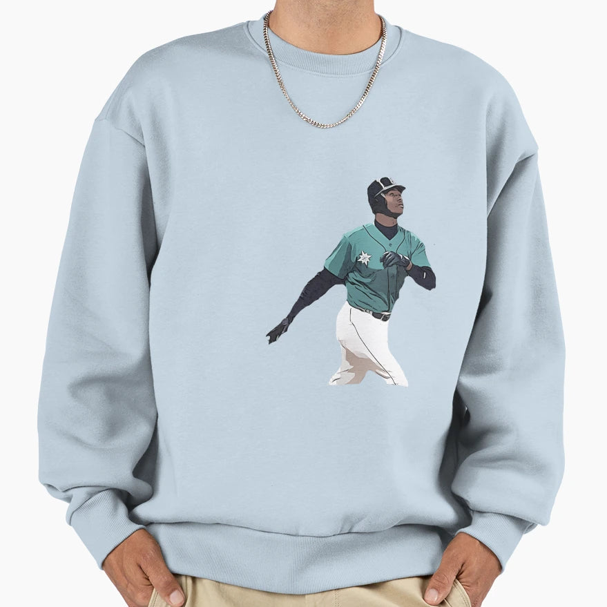 Ken Griffey Jr Sweatshirt - Aesthetic Graphic Unisex - T-Shirt, Sweatshirt, Hoodie