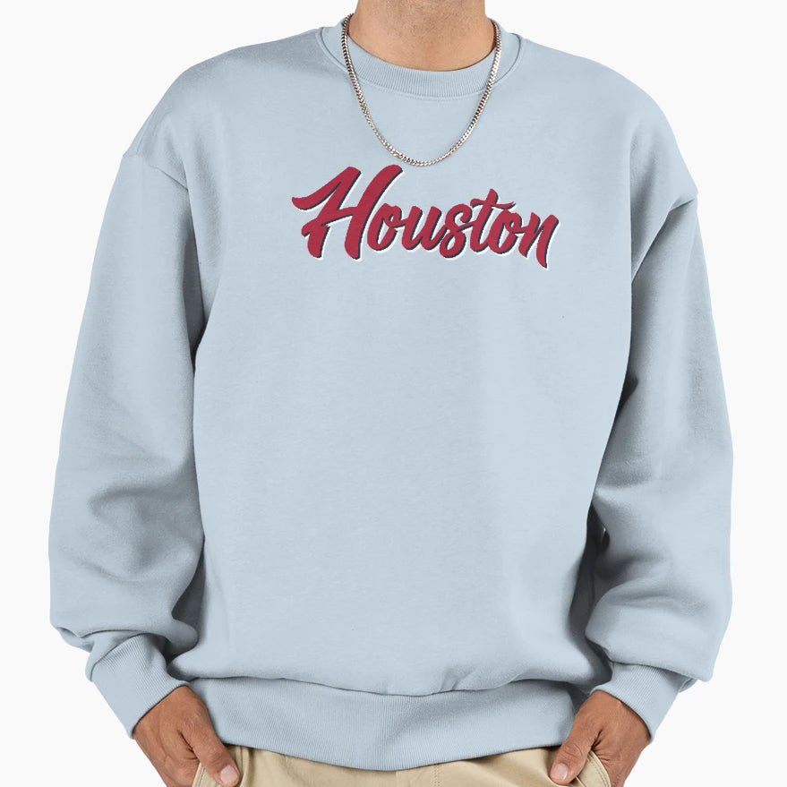 Houston Sweatshirt - Custom Art Print for Adults - T-Shirt, Sweatshirt, Hoodie