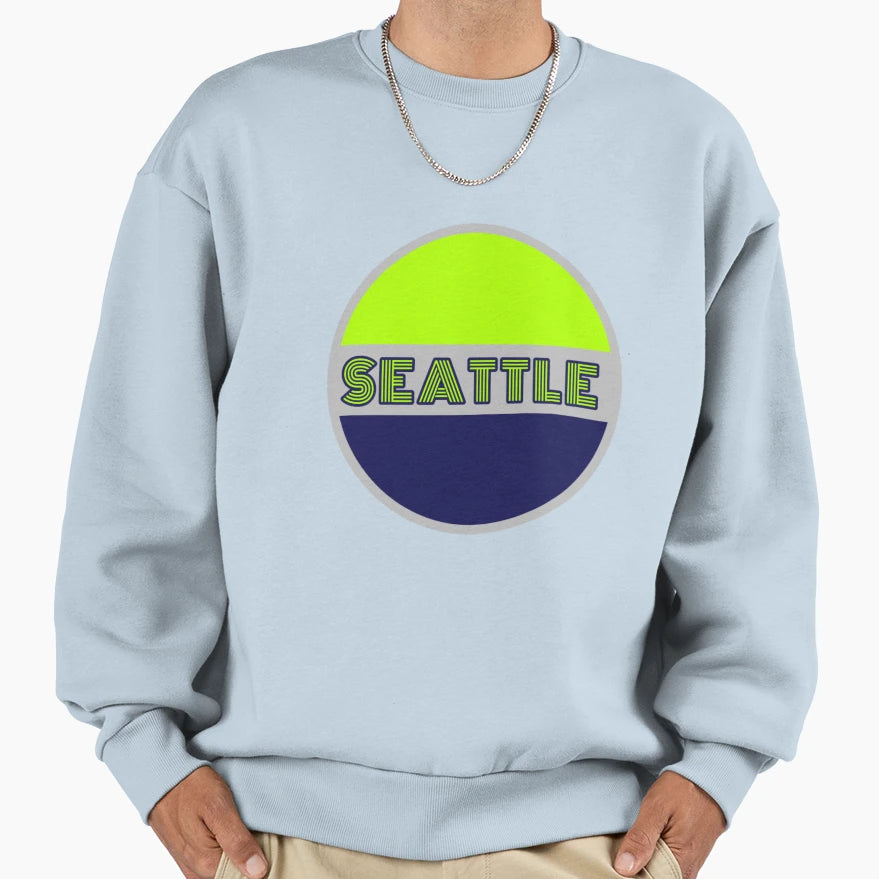 Seattle Sweatshirt - Custom Art Print Unisex - T-Shirt, Sweatshirt, Hoodie