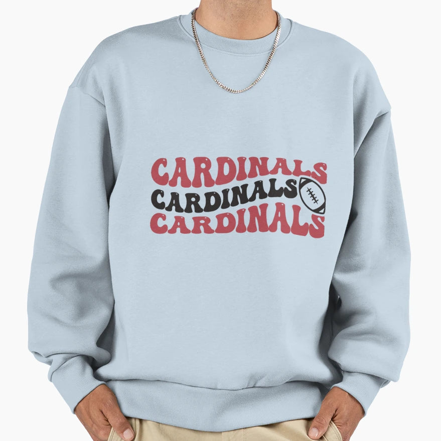 Art Arizona Cardinals Sweatshirt - Fun Novelty Design for Adults - T-Shirt, Sweatshirt, Hoodie