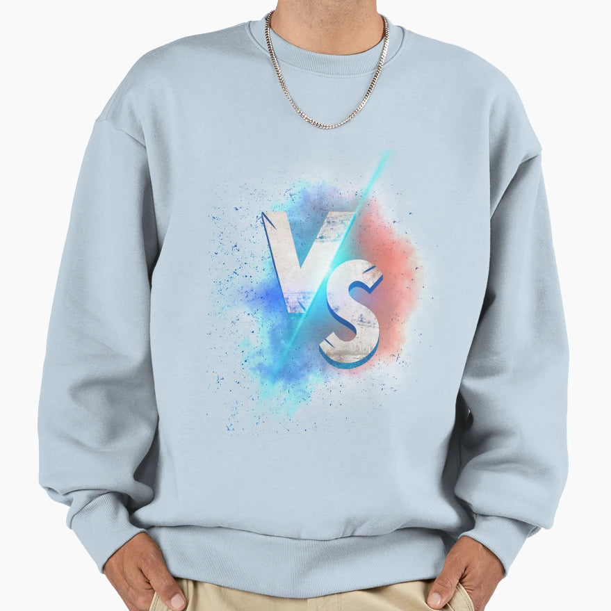 Letter Vs Sweatshirt - Unique Graphic Men Women - T-Shirt, Sweatshirt, Hoodie