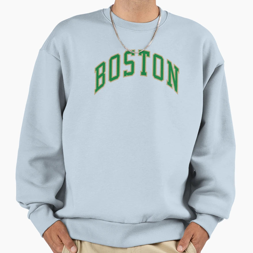 Boston Sweatshirt - Minimalist Print Unisex - T-Shirt, Sweatshirt, Hoodie