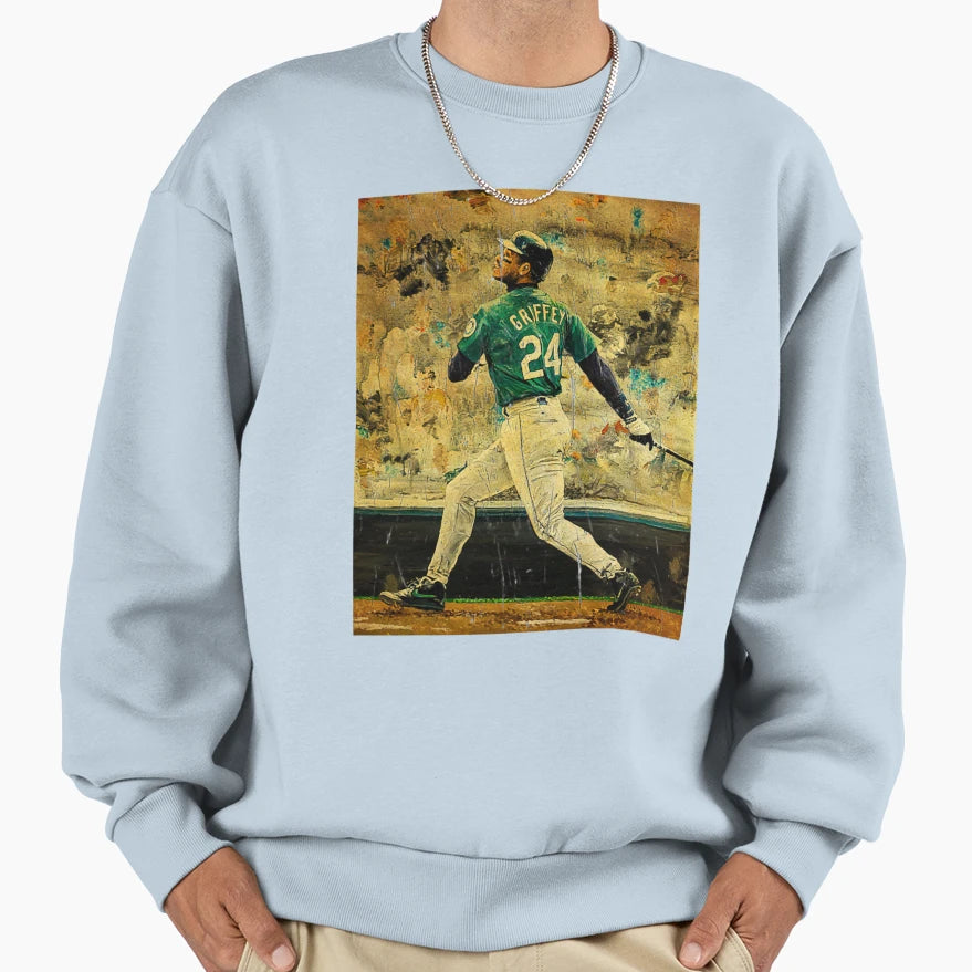 Ken Grifey Jr 24 Sweatshirt - Graphic Print for Adults - T-Shirt, Sweatshirt, Hoodie