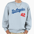Jackie Robinson Sweatshirt - Aesthetic Graphic for Adults - T-Shirt, Sweatshirt, Hoodie