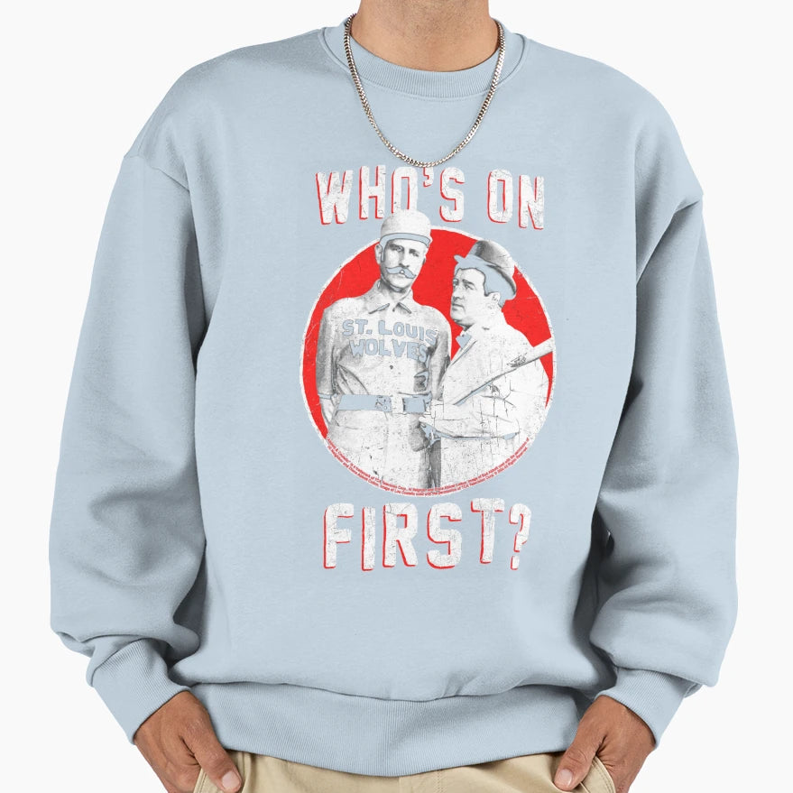 Abbott And Costello First Sweatshirt - Unique Graphic Unisex - T-Shirt, Sweatshirt, Hoodie