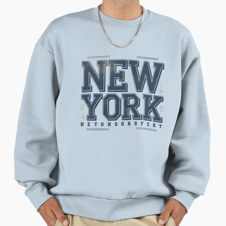 New York Sweatshirt - Casual Everyday Wear for Adults - T-Shirt, Sweatshirt, Hoodie