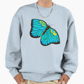 King Gizzard Lizard Wizard Blue Morpho Sweatshirt - Minimalist Print Unisex - T-Shirt, Sweatshirt, Hoodie