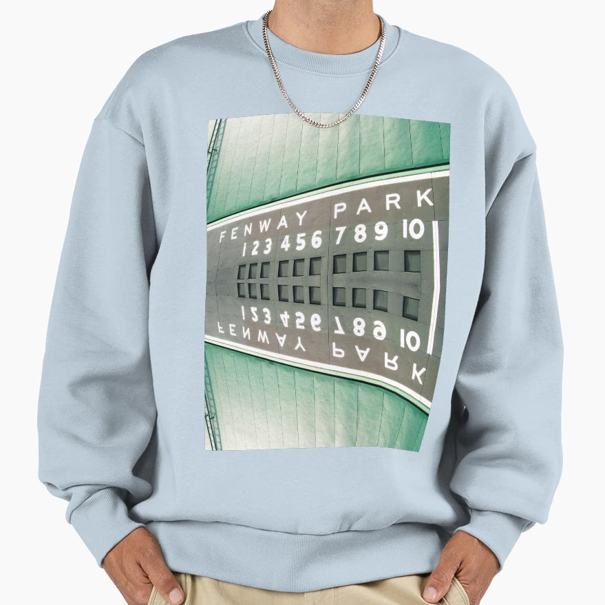Green Monster Reflection Sweatshirt - Aesthetic Graphic Unisex - T-Shirt, Sweatshirt, Hoodie