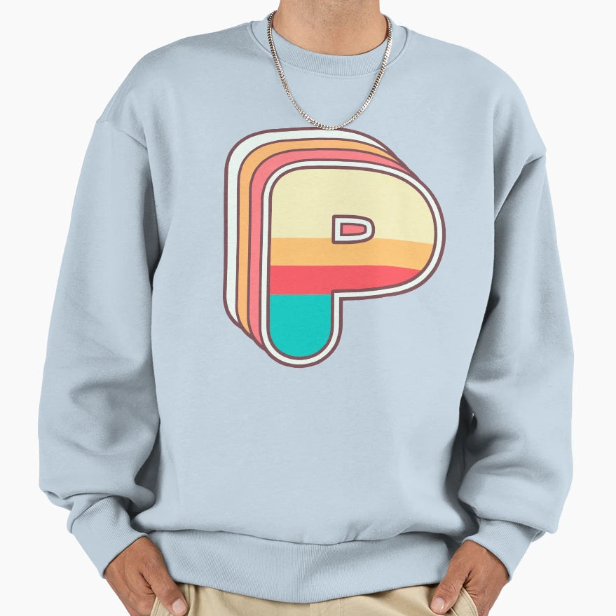P Sweatshirt - Minimalist Print Men Women - T-Shirt, Sweatshirt, Hoodie