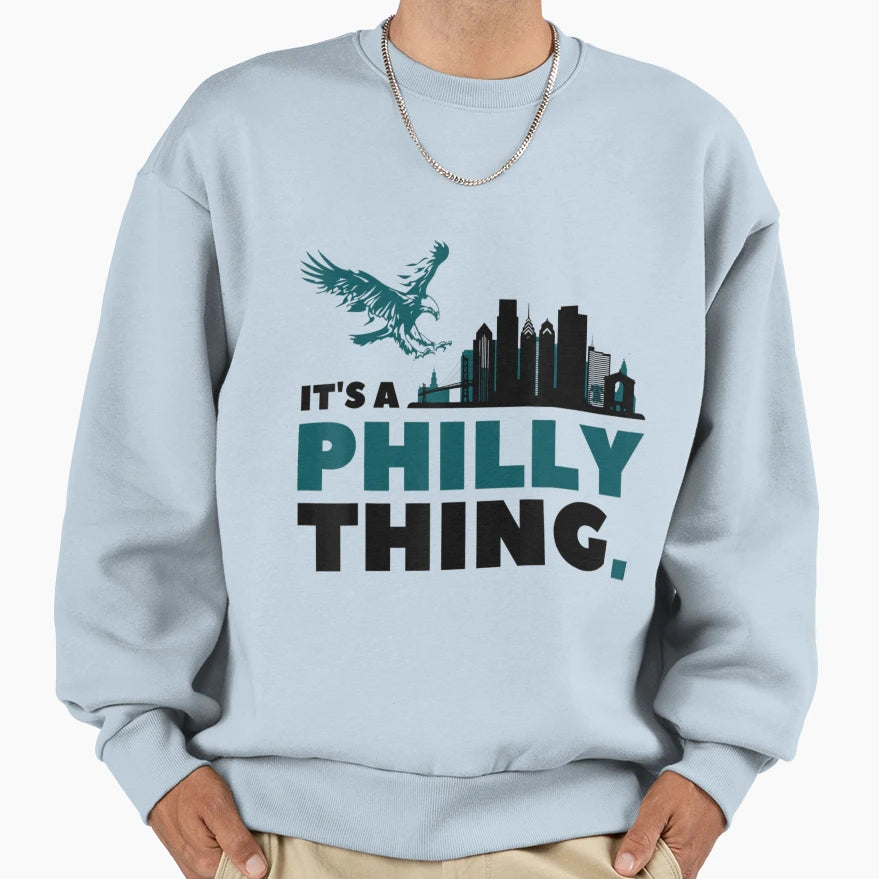 Its Thing Philly Sweatshirt - Minimalist Print for Adults - T-Shirt, Sweatshirt, Hoodie