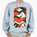Orange Pattern Sweatshirt - Minimalist Print Unisex - T-Shirt, Sweatshirt, Hoodie