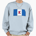 University Kansas Flag Sweatshirt - Graphic Print Men Women - T-Shirt, Sweatshirt, Hoodie