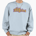 Los Angeles Old English Purple Gold Sweatshirt - Fun Novelty Design Unisex - T-Shirt, Sweatshirt, Hoodie