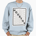 Houston Texas Minimalist Typography Sweatshirt - Novelty Apparel Unisex - T-Shirt, Sweatshirt, Hoodie