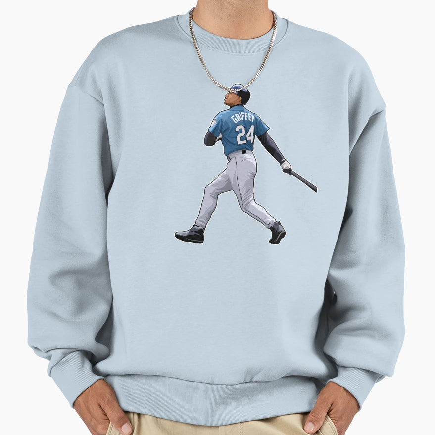 Ken Griffey 24 Power Bat Sweatshirt - Streetwear Style Men Women - T-Shirt, Sweatshirt, Hoodie