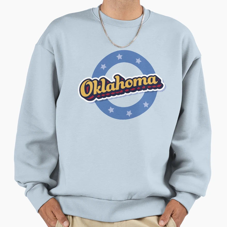 Oklahoma Sweatshirt - Fun Novelty Design for Adults - T-Shirt, Sweatshirt, Hoodie