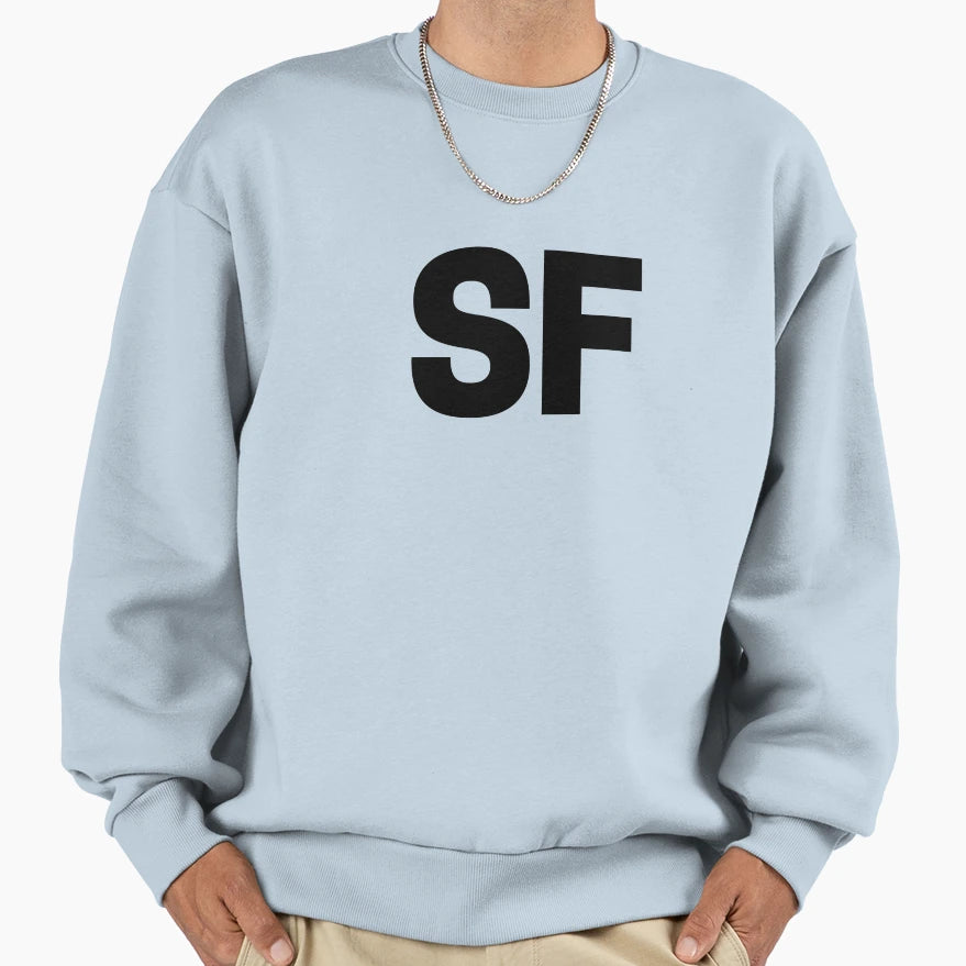 Sf San Francisco Sweatshirt - Graphic Print Men Women - T-Shirt, Sweatshirt, Hoodie