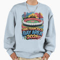 San Francisco Bay Area Golden Gate T-Shirt - Fun Novelty Design for Adults - T-Shirt, Sweatshirt, Hoodie