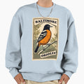 Baltimore Orioles Bird Old Stamp Sweatshirt - Trendy Graphic Men Women - T-Shirt, Sweatshirt, Hoodie