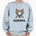 Hudson Baseball Lover Sweatshirt - Fun Novelty Design for Adults - T-Shirt, Sweatshirt, Hoodie